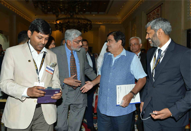 CEO Mr. Akbar Meets Shri Nitin Gadkari at UIEF 2016