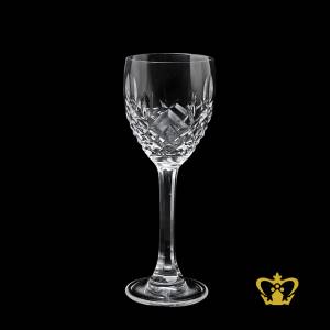 Crystal-Sherry-Glass-with-diamond-and-deep-leaf-vintage-Luxury-cuts-serve-aromatic-beverages-such-as-port-and-liqueurs