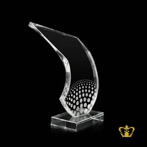 Personalized-Crystal-Golf-Flag-Trophy-with-Clear-Base-Customized-Text-Engraving-Logo-Base