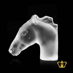 Personalized-Crystal-Frosted-Horse-Head-Replica-Customized-Logo-Text