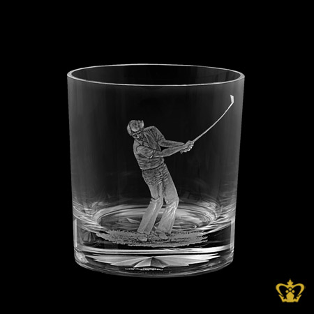 Personalized-Crystal-Whisky-Glass-Engraved-with-Golfer-Design-Customized-Text-Engraving-Logo