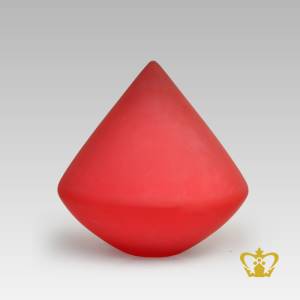 Red-color-crystal-cone-decorative-gift