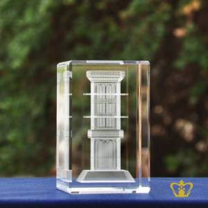 Wind-Tower-Barjeel-3D-laser-engraved-crystal-cube-gift-for-tourist-Arabian-decorative-Islamic-crafts-model-souvenir
