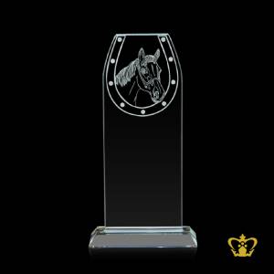 Personalized-Crystal-U-Shape-Trophy-with-Hose-Racing-and-Clear-Base-Customized-Logo-Text