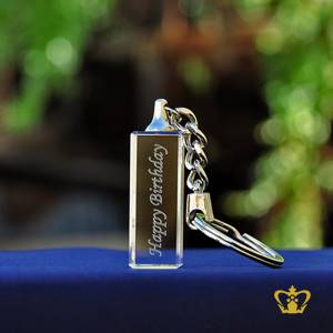 Crystal-Rectangular-Key-chain-Gift-Happy-Birthday-2d-Engraving-Customized-with-Logo-Text-15x15x40MM