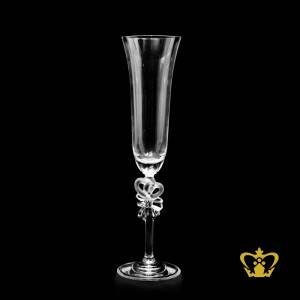 Handcrafted-champagne-flute-with-personalized-frosted-stem-6-Oz