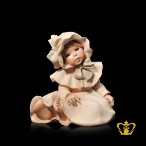 A-Masterpiece-Caro-Figurine-with-Intricate-Detailing-in-Beige-Color