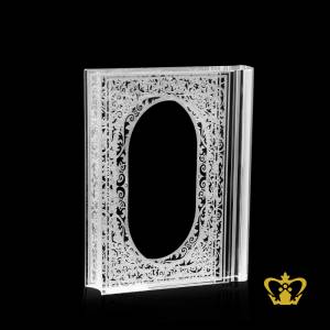 Masterpiece-Handcrafted-Crystal-Book-Replica-Customize-Text-with-intricate-Design