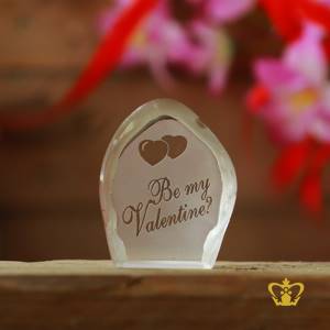 Crystal-Iceberg-Mould-engraved-text-Be-my-valentine-with-heart-shape-gift