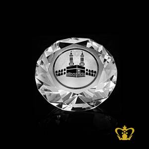 Round-Crystal-Diamond-Hand-Crafted-Holy-Kaaba-Engraved-Islamic-Occasion-Gift-Eid-Ramadan-Souvenir