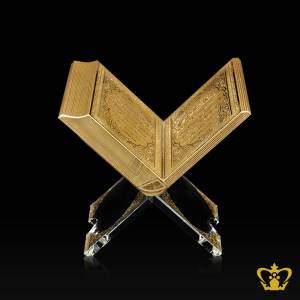 Crystal-Quran-Majeed-Replica-With-Golden-Arabic-Word-Calligraphy-Engraved-Islamic-Souvenir-Religious-Occasions-Ramadan-Eid-Gifts
