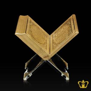 Crystal-Quran-Majeed-Replica-With-Golden-Arabic-Word-Calligraphy-Engraved-Islamic-Souvenir-Religious-Occasions-Ramadan