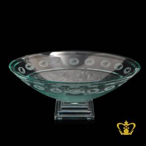 Versatile-green-crystal-bowl-engraved-with-horse-riding