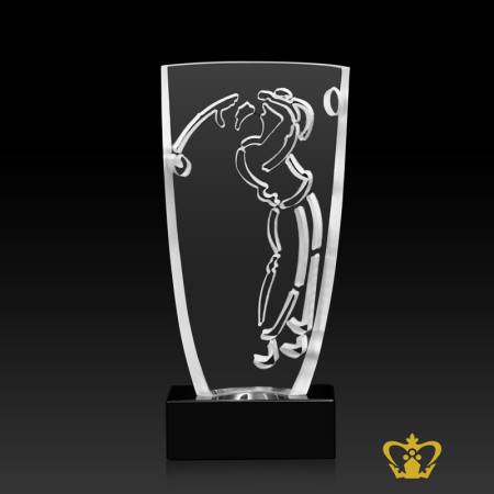 Personalized-Crystal-Golf-Trophy-Stands-On-Black-Crystal-Base-Customized-Text-Engraving-Logo