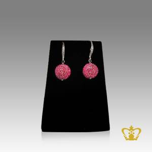 Red-crystal-earring-elegant-beautiful-gift-for-her