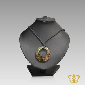 Flower-design-round-pendant-elegant-gift-for-her