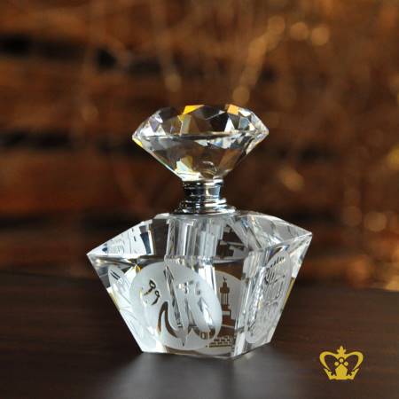Perfume-Bottle-Crystal-Islamic-Occasions-Gift-Engraved-With-Arabic-Word-Calligraphy-Bismillah-Ir-Rahman-Ir-Rahim-Allah-Muhammed-Rasul-Allah-and-the-Holy-Kaaba-Ramadan-Eid-Religious-Souvenir