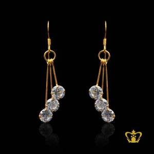 Classy-designer-golden-drop-crystal-earring-exclusive-gift-for-her