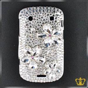 Mobile-cover-case-embellished-with-crystal-diamond-and-flowers