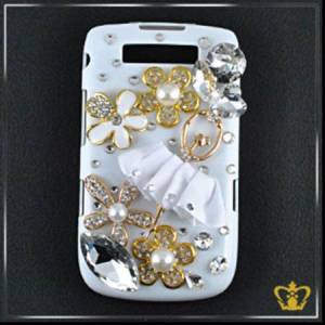 Blackberry-mobile-cover-case-embellished-with-crystal-diamond-flower-pearls-and-ballet-girl