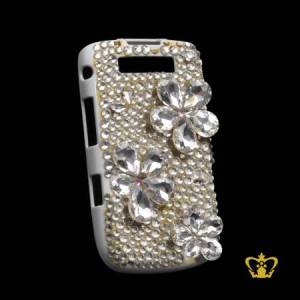 Mobile-cover-case-embellished-with-crystal-diamond-and-flowers