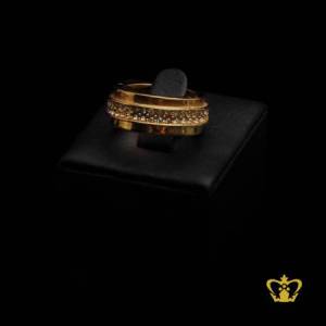 Golden-ring-embellished-with-sparkling-crystal-diamond