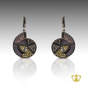 Lovely-curve-earring-embellished-with-multicolor-crystal-diamond-gorgeous-gift-for-her
