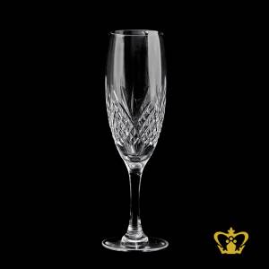Champagne-glistens-through-Crystal-glass-features-elegant-cut-classic-sparkling-wine-flute-6-oz