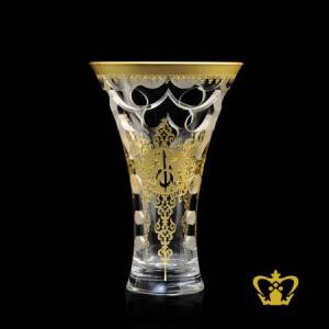 Masterpiece-Crystal-Decorative-Vase-with-Arabic-Engraved