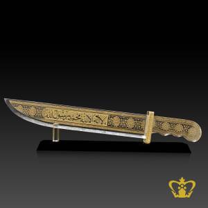 BLG-DAGGER-27-5IN-BIG-REV-GOLD-INLY