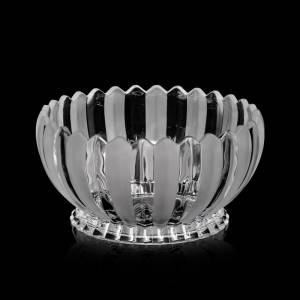 QG-BOWL-22CM-TOP-CUT-FROSTED-CLEAR