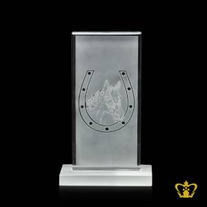 Customized-Crystal-Frosted-Rectangular-Plaque-Memento-Logo-Engrave-With-Clear-Frosted-Crystal-Base