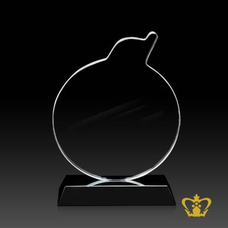 Personalized-crystal-circle-trophy-with-black-base