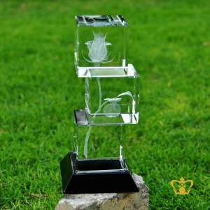 Crystal-Rose-flower-3D-Laser-engraved-stack-Cube-with-Black-Base-Customized-image-Text-gift-50x50x50MM