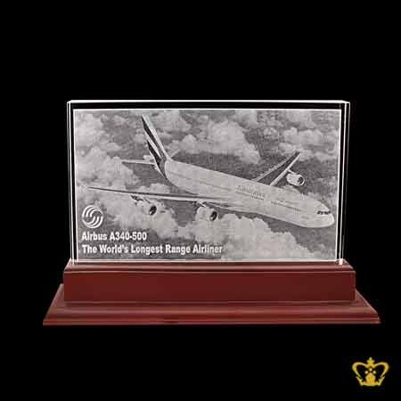 Airbus-A340-500-The-World-s-longest-range-Airliner-2D-Laser-engraved-exclusive-corporate-gift