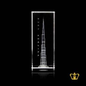 Burj-khalifa-world-famous-landmark-3D-laser-engraved-crystal-cube-UAE-gift-tourist-souvenir