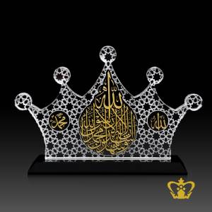 Personalized-crystal-cutout-crown-plaque-with-black-base-base