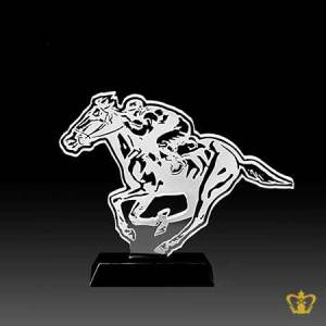 Personalized-Crystal-Horse-Racing-Cutout-Trophy-With-Black-Base-Customized-Logo-Text