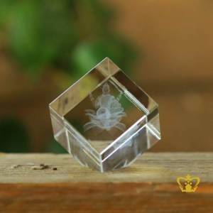 Laxmi-Goddess-3D-Laser-Engraved-Crystal-Cube-Indian-Festival-Hindu-God-Religious-Holy-Gift-Customized-Personalized-Logo-Text