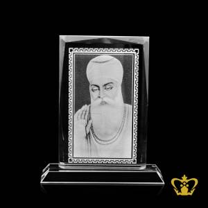 Special-occasions-Gurupurab-gifts-crystal-plaque-2D-laser-engraved-Guru-Nanak-Dev-Sikh-religious-souvenir