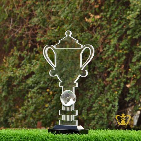 Personalized-crystal-cutout-of-football-cup-trophy-with-black-base