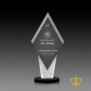 Personalized-Crystal-Cutout-Trophy-with-Base-Customized-Text-Engraving-Logo-Base