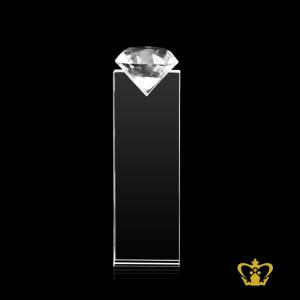 Crystal-diamond-plaque-customized-logo-text
