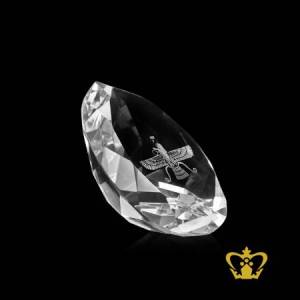 Crystal-pearl-diamond-engraved-Zoroaster-Zarathustra-Zoroastrianism-Mazdayasna-religious-souvenir-gift