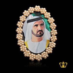 Sheikh-Mohammed-Bin-Rashid-Al-Maktoum-color-printed-decorative-photo-frame