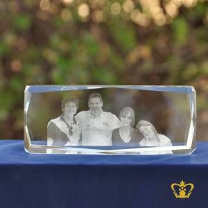 Family-and-friends-photograph-in-crystal-cube-gift-special-occasion-3D-reflection-laser-engraving-customized-text-pictures