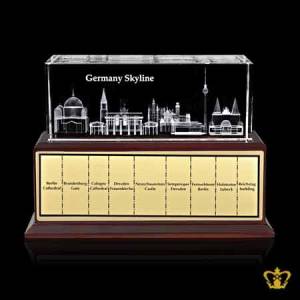 Spectacular-Germany-Skyline-Famous-land-mark-structure-3D-laser-engraved-crystal-cube-Gift-souvenir