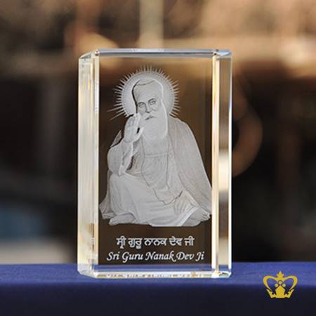Special-occasions-Gurupurab-gifts-Crystal-cube-3D-Laser-engraved-Guru-Nanak-Dev-Sikh-religious-souvenir