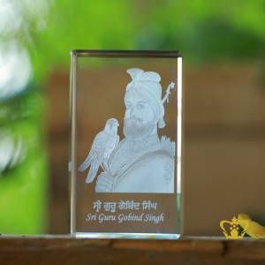 Guru-Gobind-Singh-Ji-3D-laser-engraved-souvenir-Gurupurab-Sikh-new-year-Nanakshahi-special-occasion-holy-spiritual-gift-customized-personalized-Logo-text