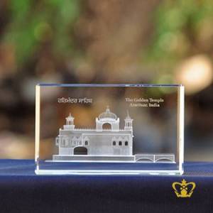 Sacred-Golden-Temple-3D-Laser-engraved-crystal-cube-Holy-religious-occasion-s-Sikh-festival-perfect-gift